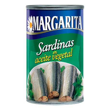 MARGARITA SARDINA ACEITE 170Gx20UN