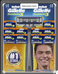 [80685855] GILLETTE RISTRA PB3X10UN MASC 120GX12RIS